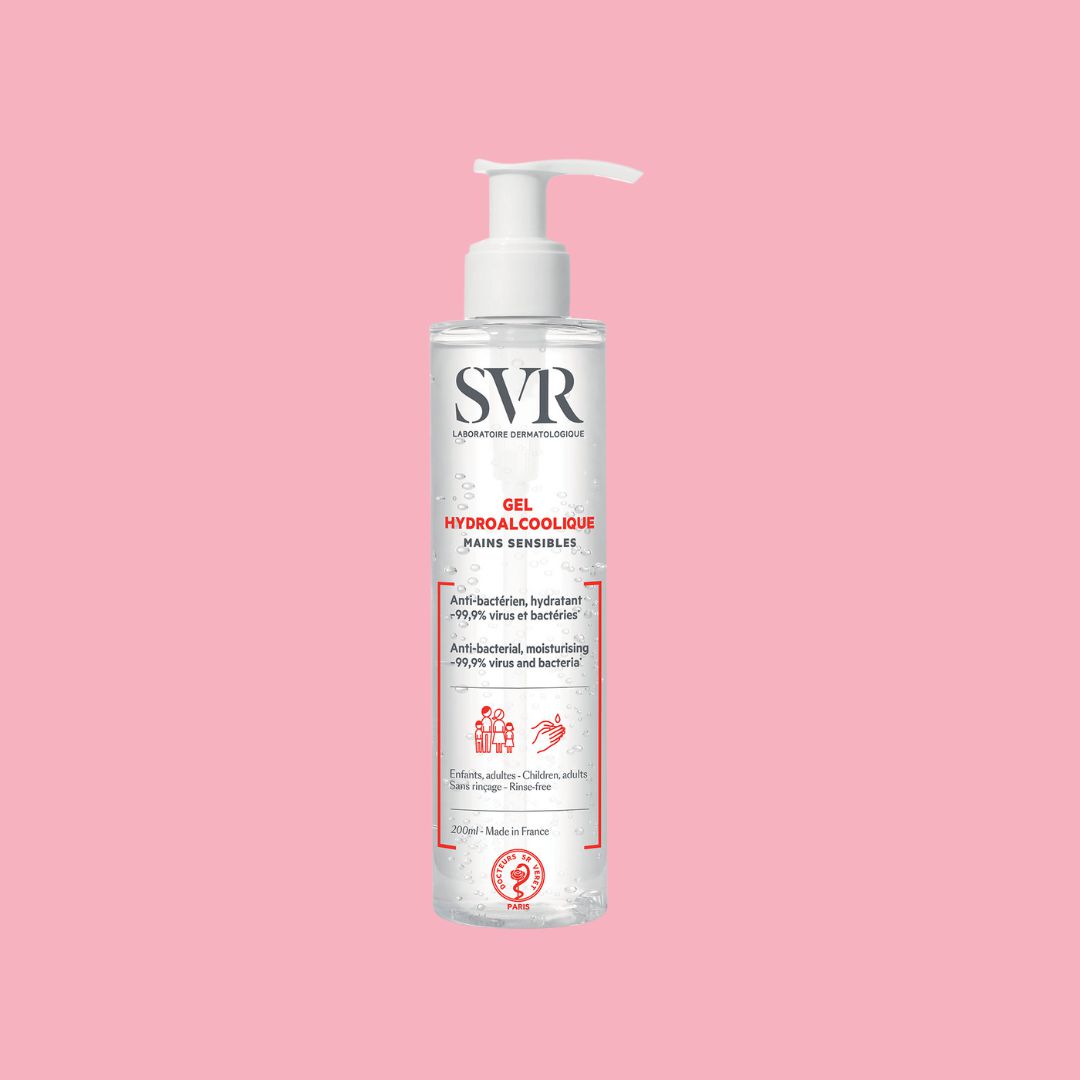 SVR Gel Hydroalcoolique Mains Sensibles 200ml