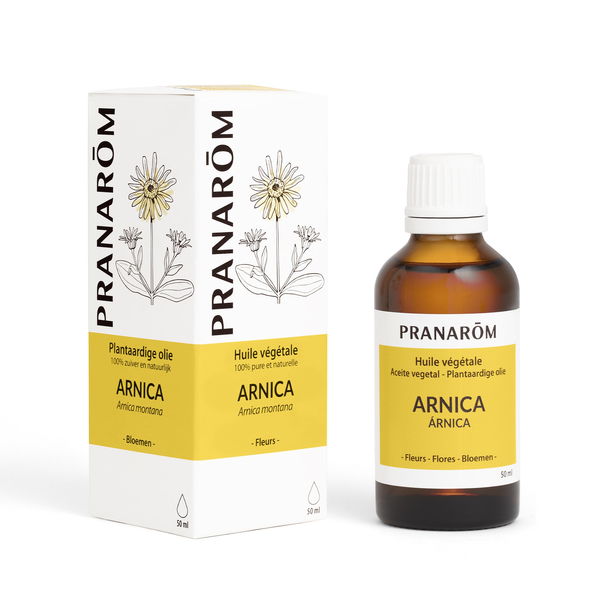 Pranarôm Huile végétale d'Arnica 50 ml