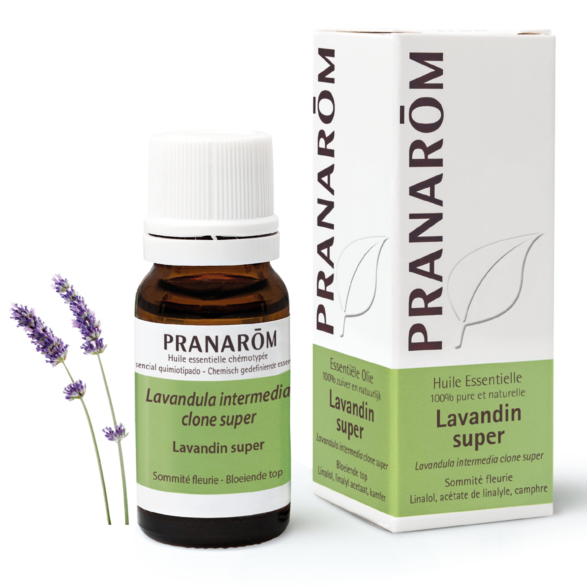 Pranarôm Huile essentielle de Lavandin super 10 ml