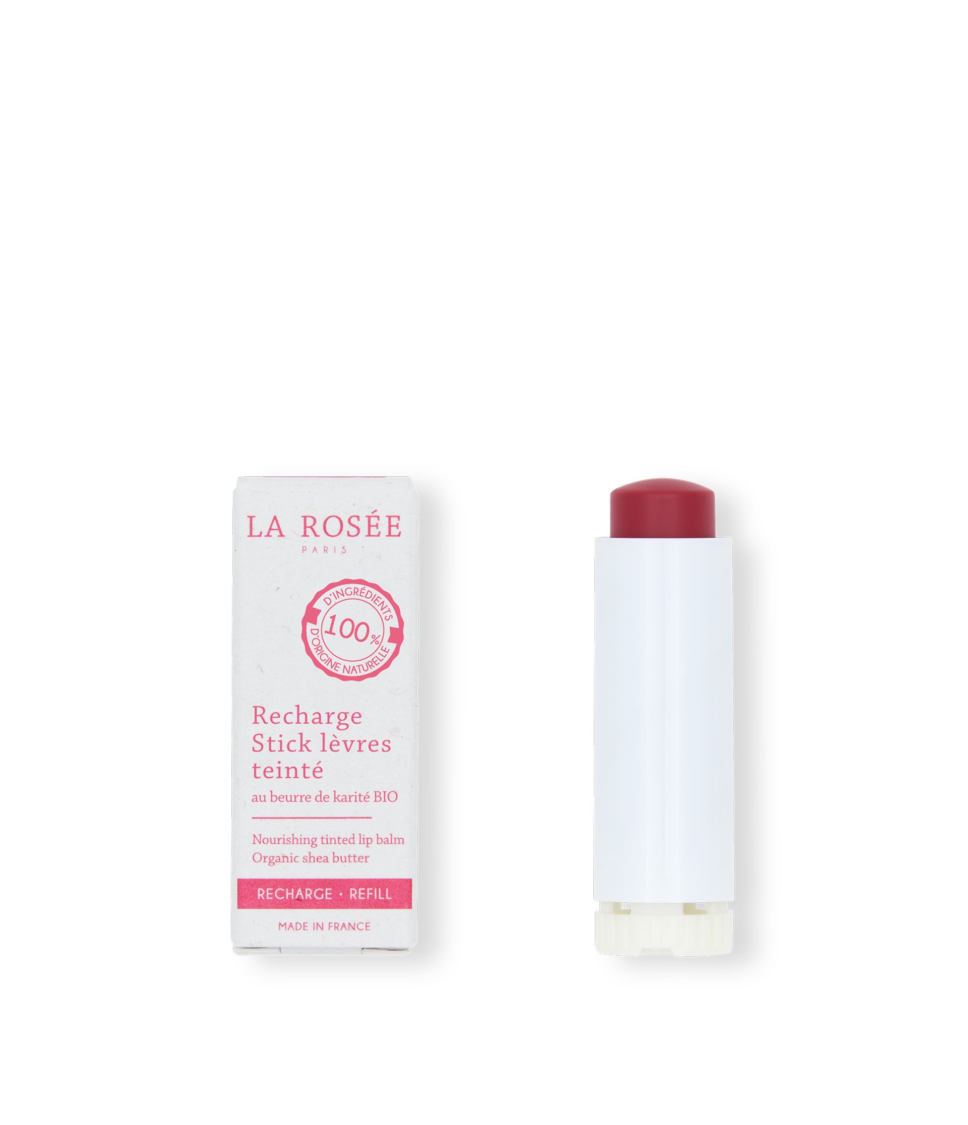 La Rosée Recharge Stick lèvres nourrissant teinté 4,5 g