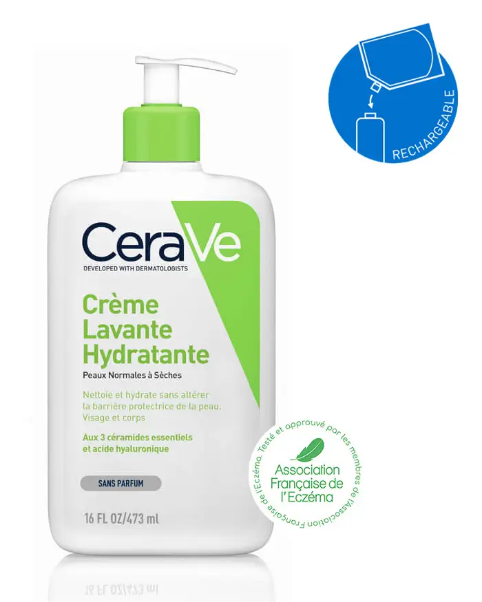 CeraVe Crème Lavante Hydratante 236 ml