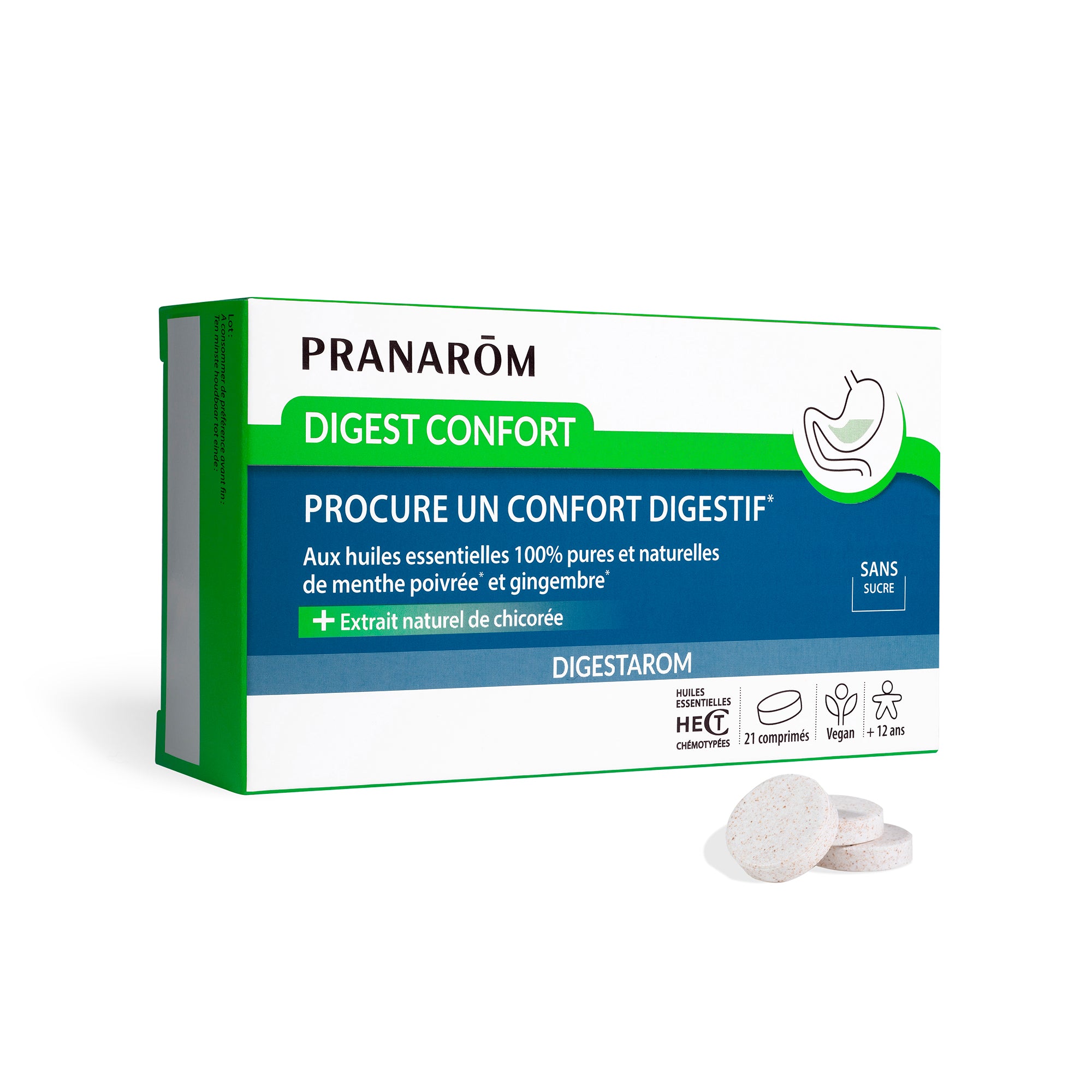 Pranarôm Digest confort - comprimés pour un confort digestif