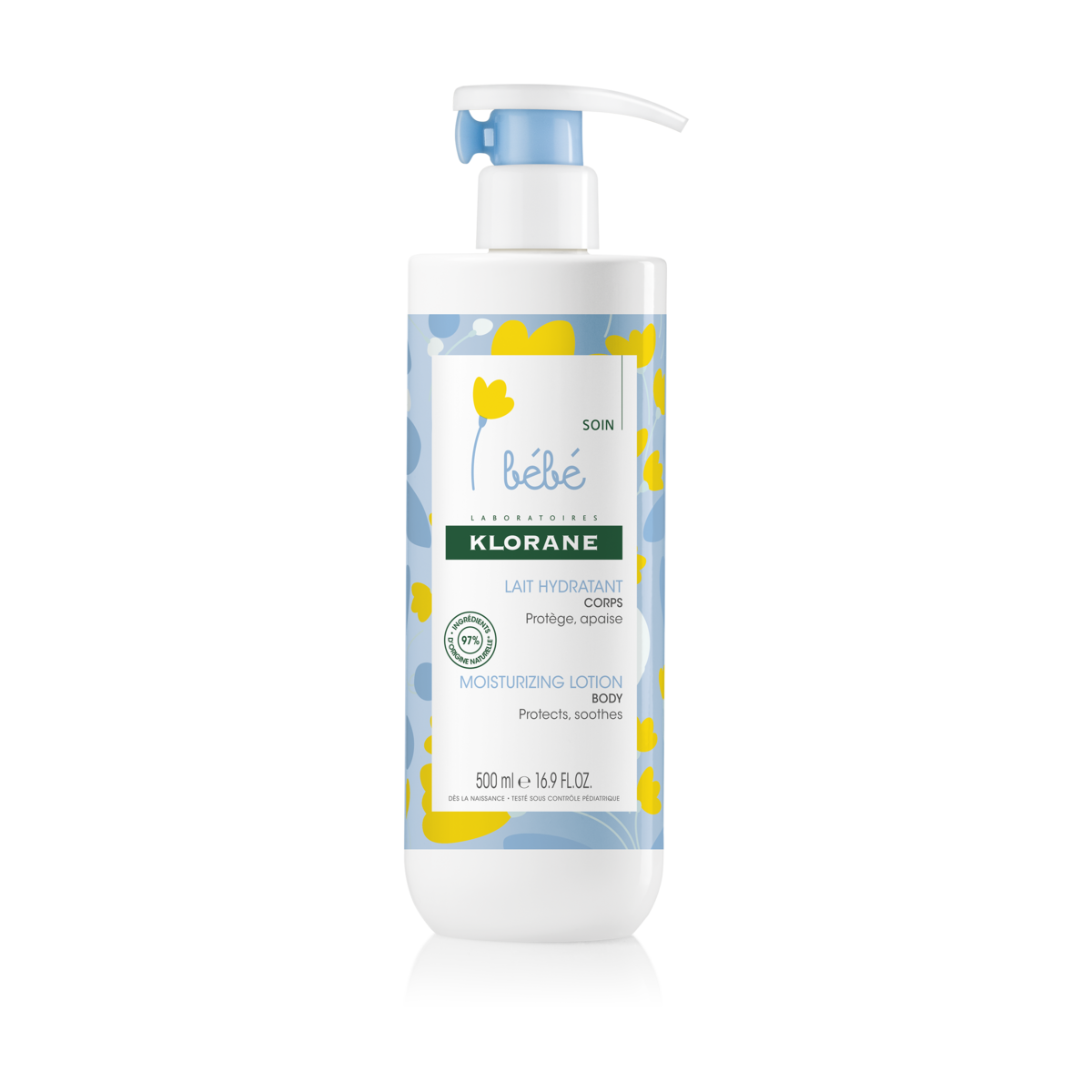 Klorane Lait hydratant 500 ml
