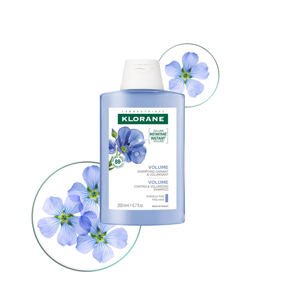 Klorane Volume Shampoing gainant et volumisant 200 ml