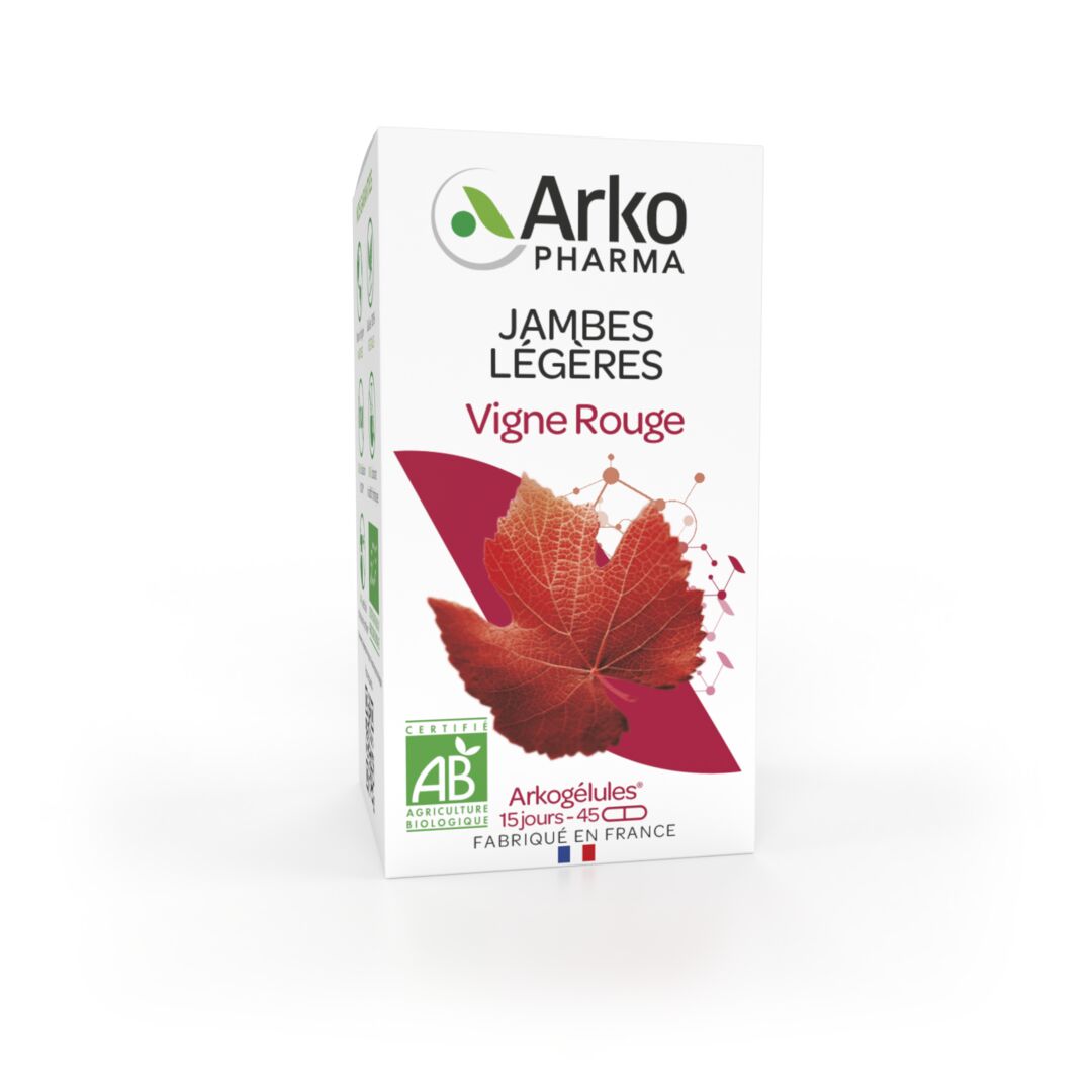 Arkopharma Arkogélules® BIO Vigne rouge 45 gélules