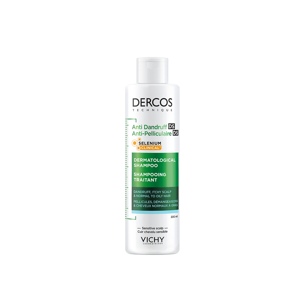 Vichy Dercos Dercos Shampooing Anti-pelliculaire DS - Cheveux Normaux À Gras 200 ml