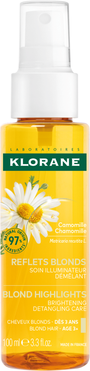 Klorane Reflets blonds Soin illuminateur et démêlant 100 ml