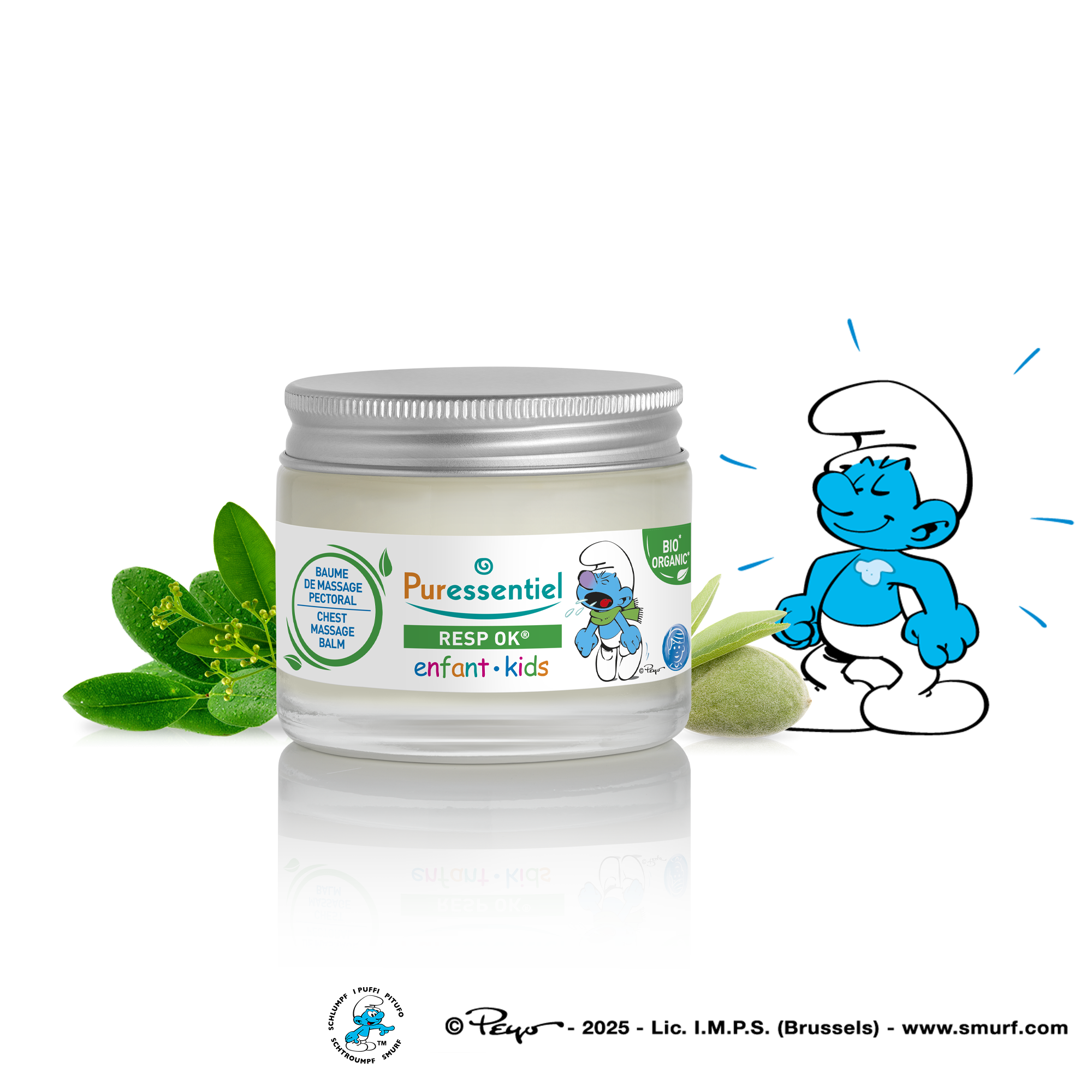 Puressentiel Baume de massage pectoral Enfant Resp'OK® 60 ml