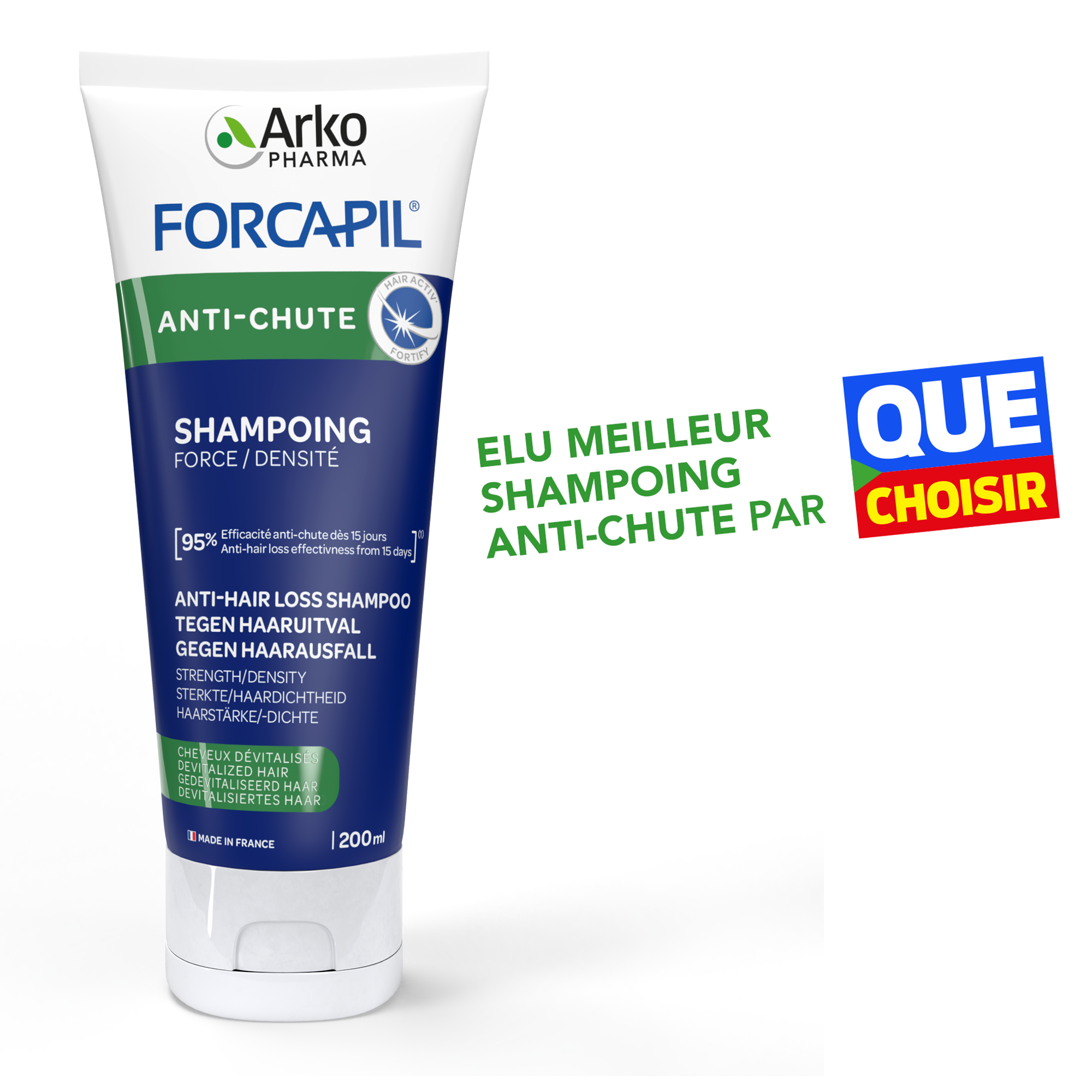 Arkopharma Forcapil® Shampoing Anti-Chute