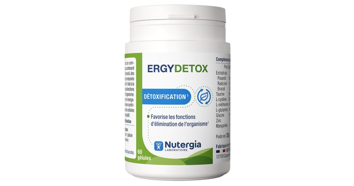 Nutergia Ergydetox 60 gélules