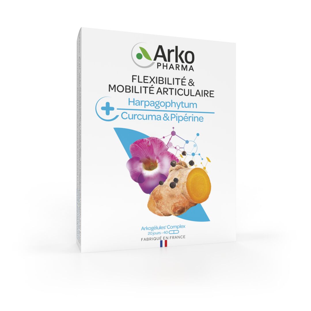 Arkopharma Arkogélules® Complex Flexibilité & Mobilité articulaire 40 gélules