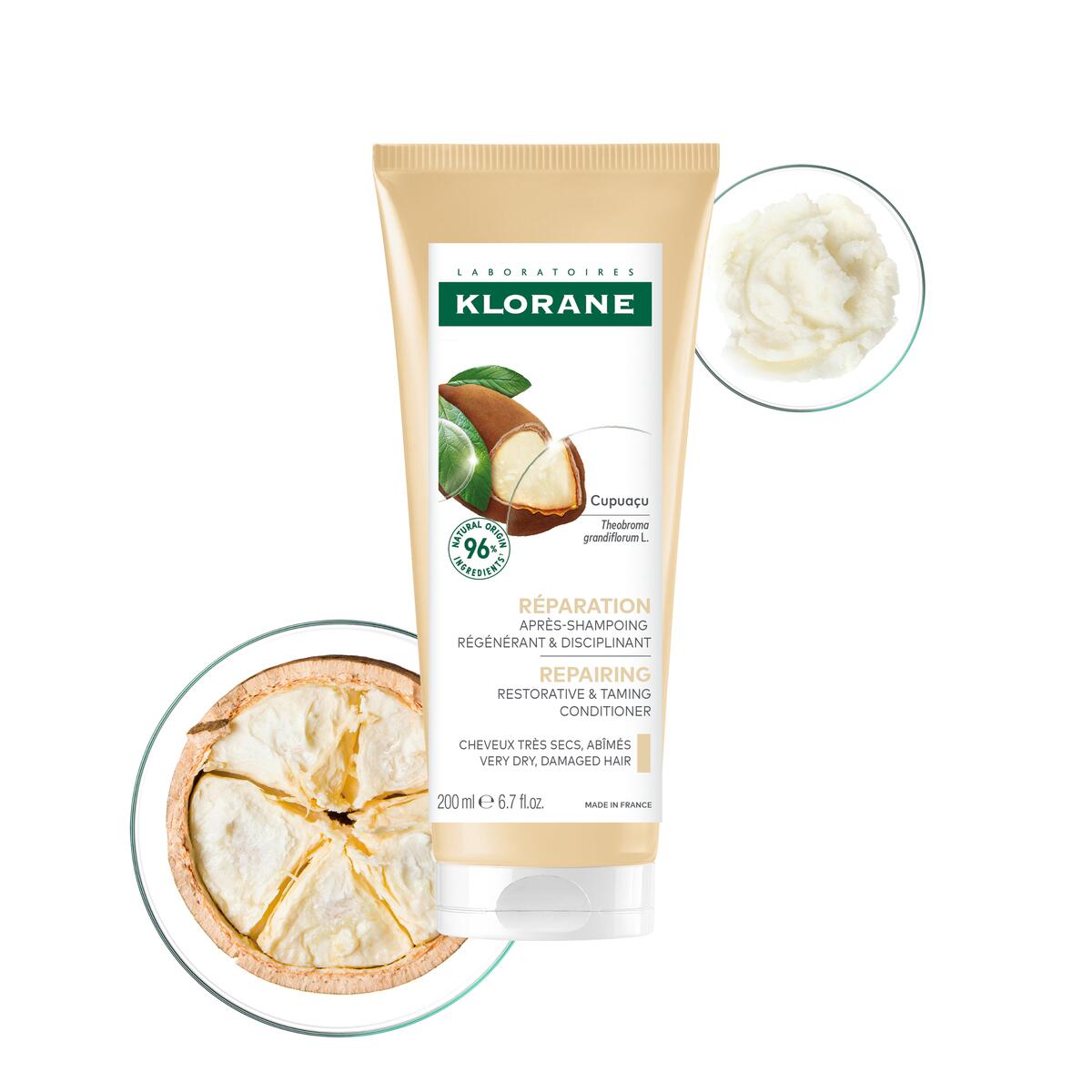 Klorane Réparation Après-shampoing régénérant et disciplinant 200 ml