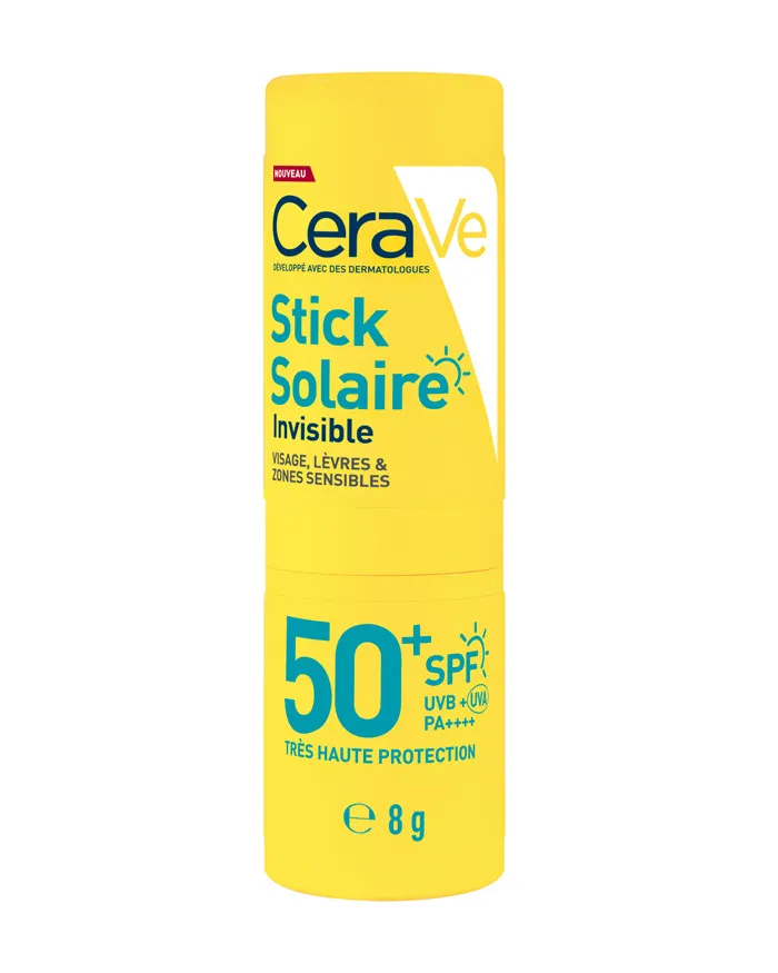 CeraVe Stick Solaire Invisible SPF50+ Haute Protection 8 g