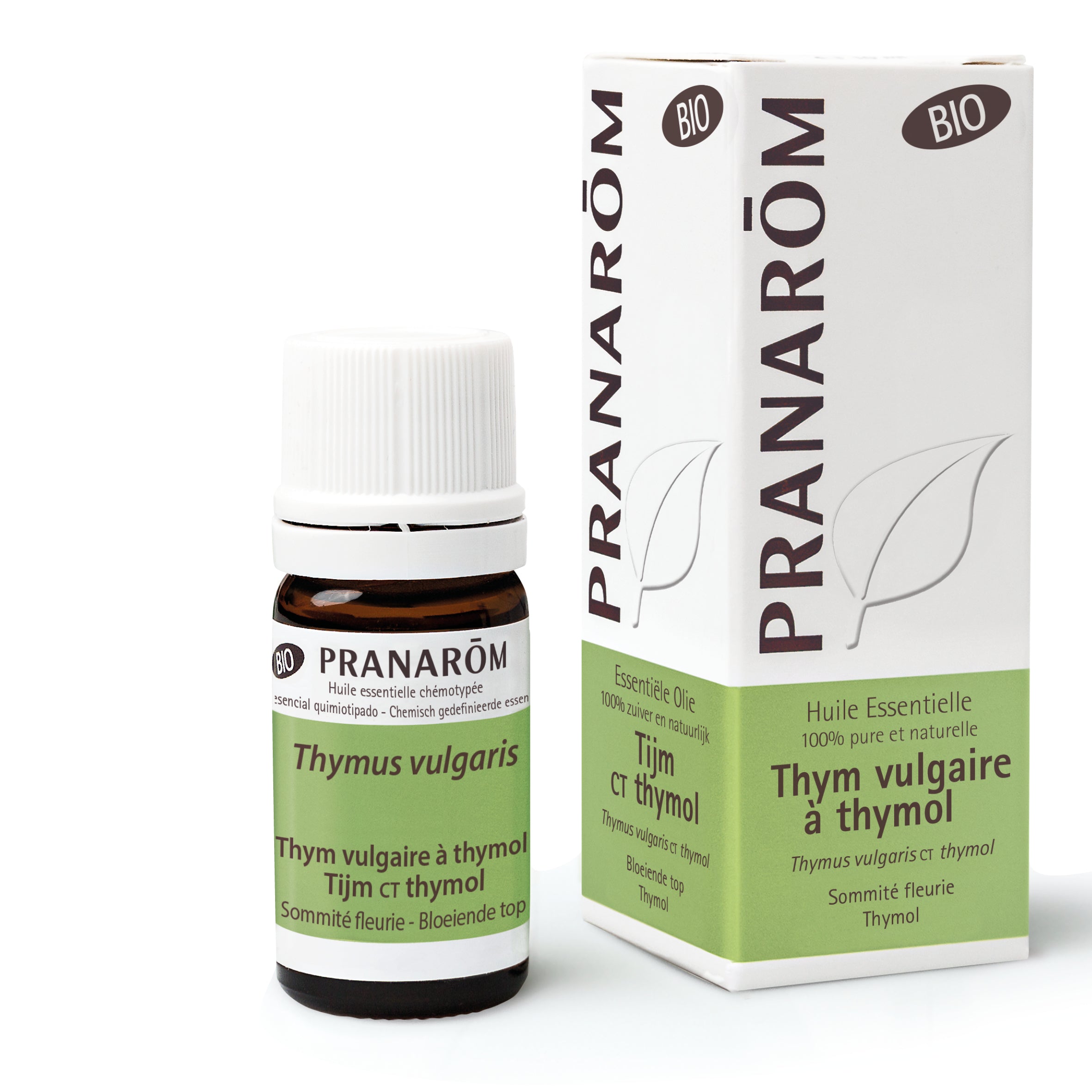 Pranarôm Huile essentielle de Thym vulgaire à thymol BIO 5 ml