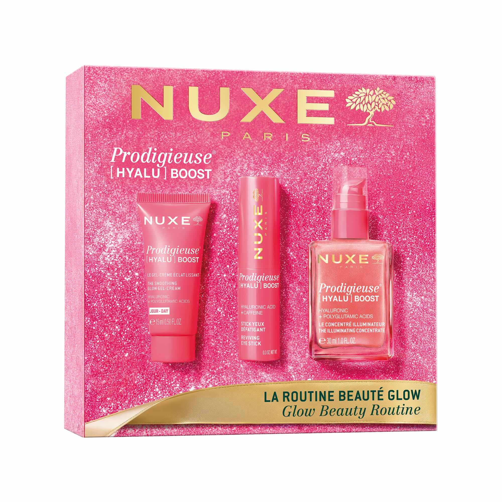 Nuxe Coffret Noël Prodigieuse® [HYALU] BOOST La Routine Beauté Glow