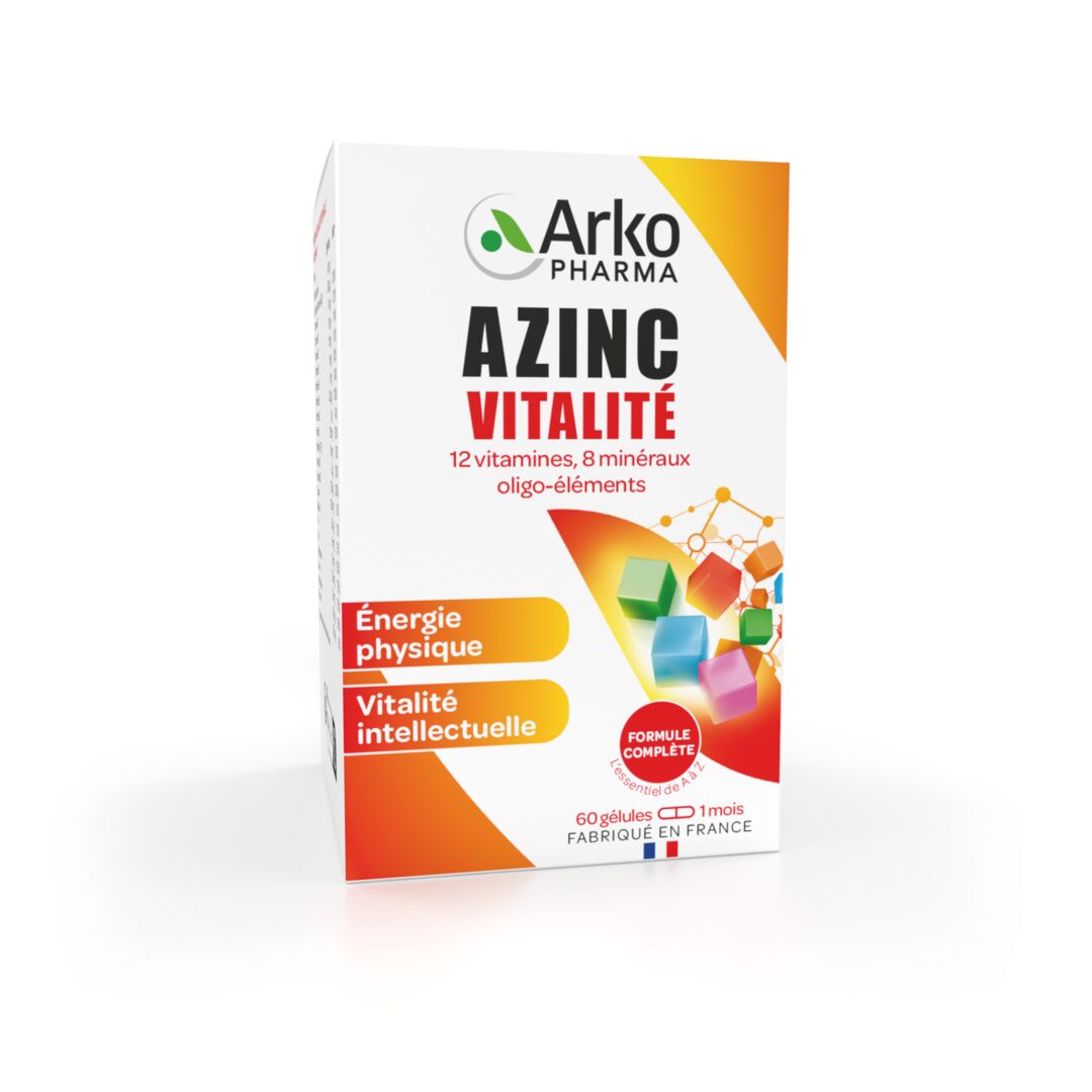 Arkopharma Azinc® Vitalité Gélules 60 gélules
