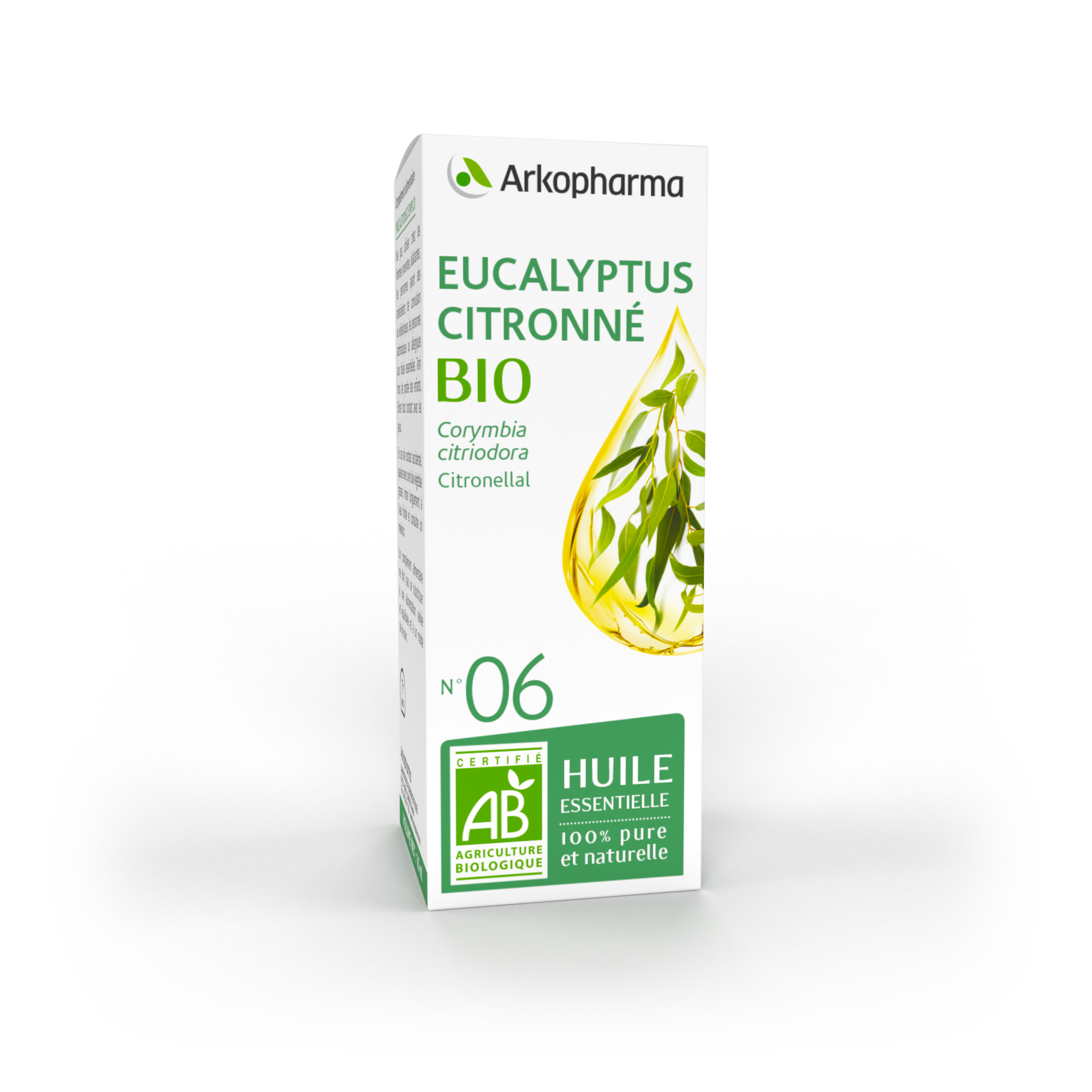 Arkopharma Huile essentielle d'Eucalyptus Citronné BIO 10 ml