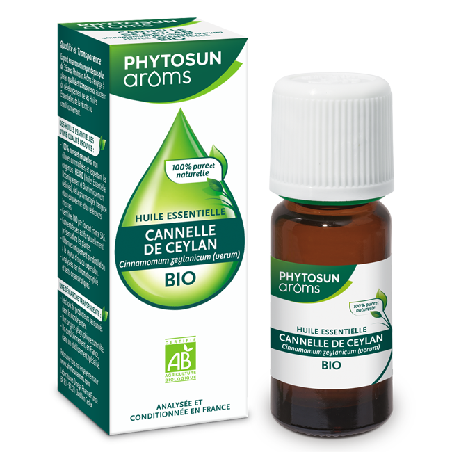Phytosun Arôms Huile essentielle Cannelle de Ceylan Bio 5 ml