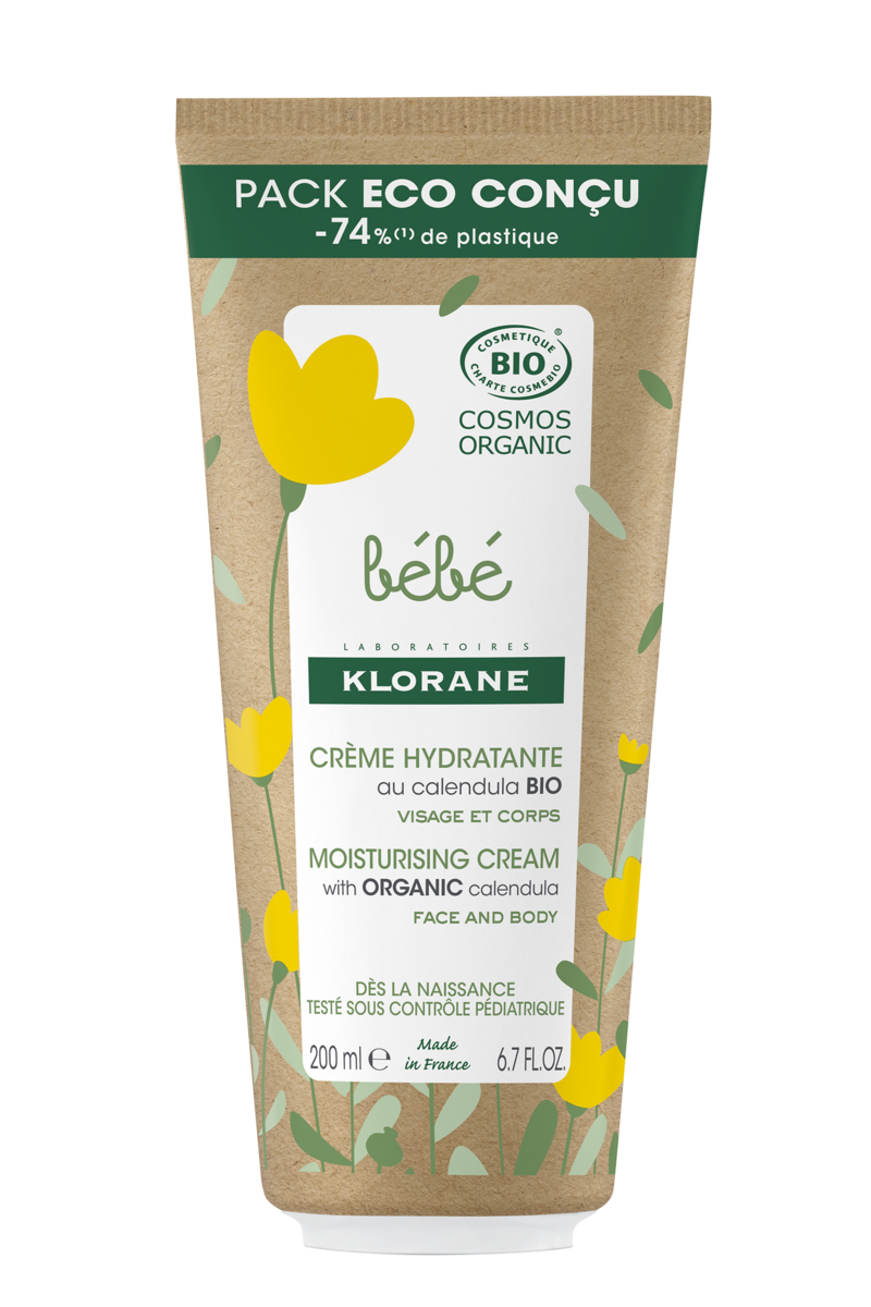 Klorane Crème hydratante certifiée BIO 200 ml