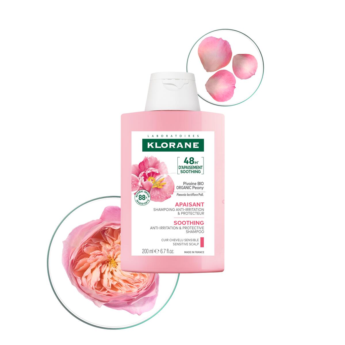 Klorane Apaisant Shampoing anti-irritation et protecteur 200 ml
