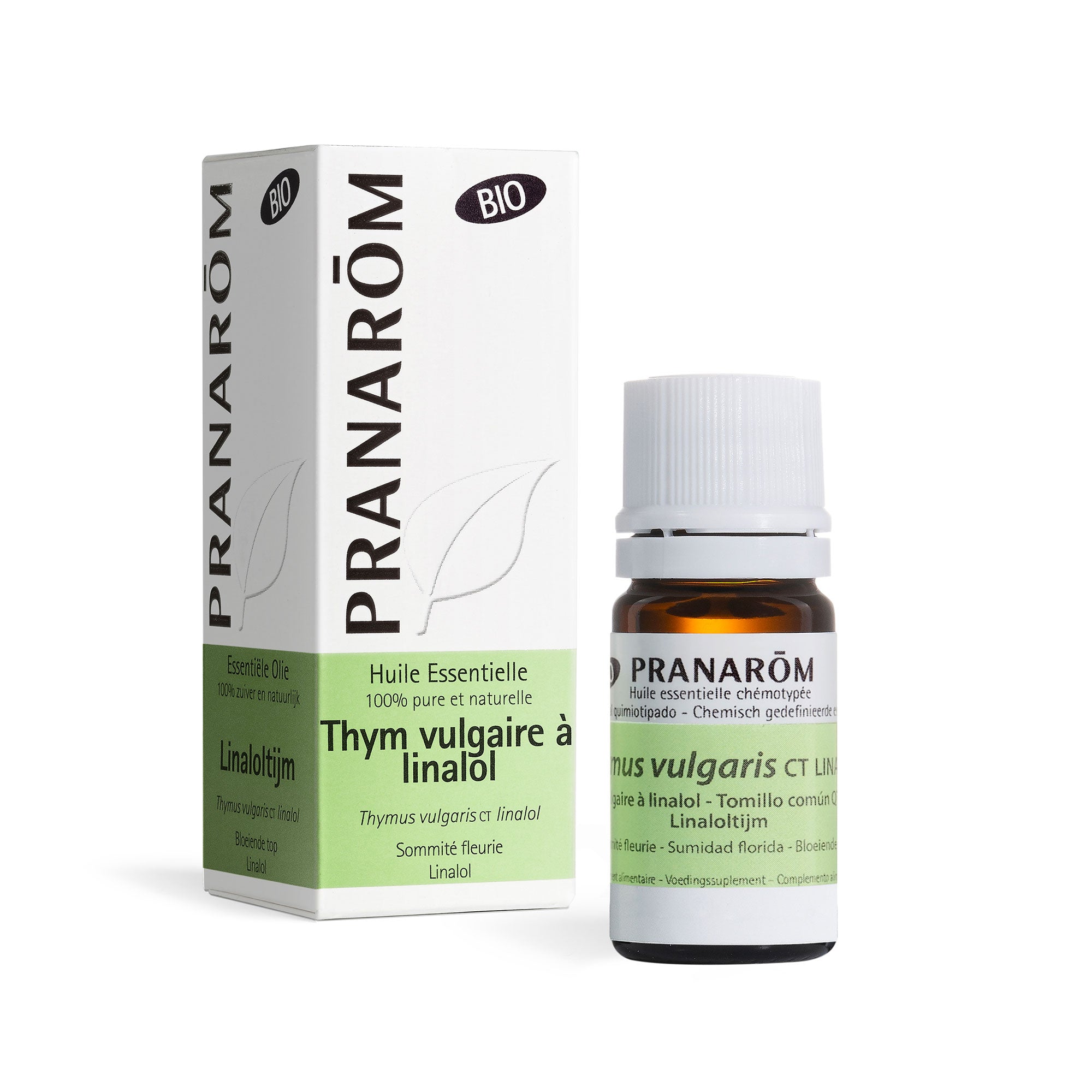 Pranarôm Huile essentielle de Thym vulgaire à linalol BIO 5 ml