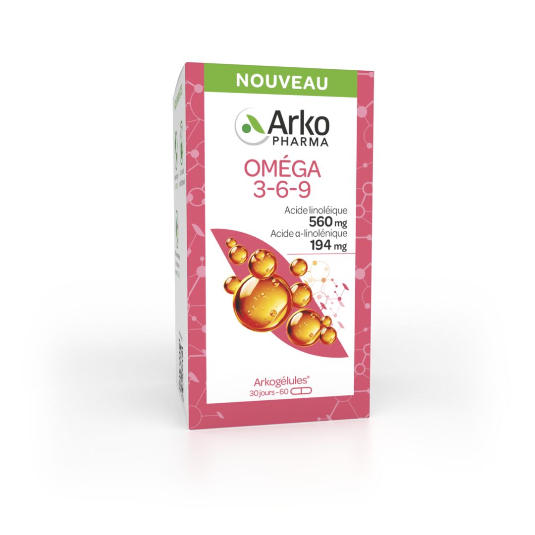 Arkopharma Arkogélules® Oméga 3-6-9 60 capsules