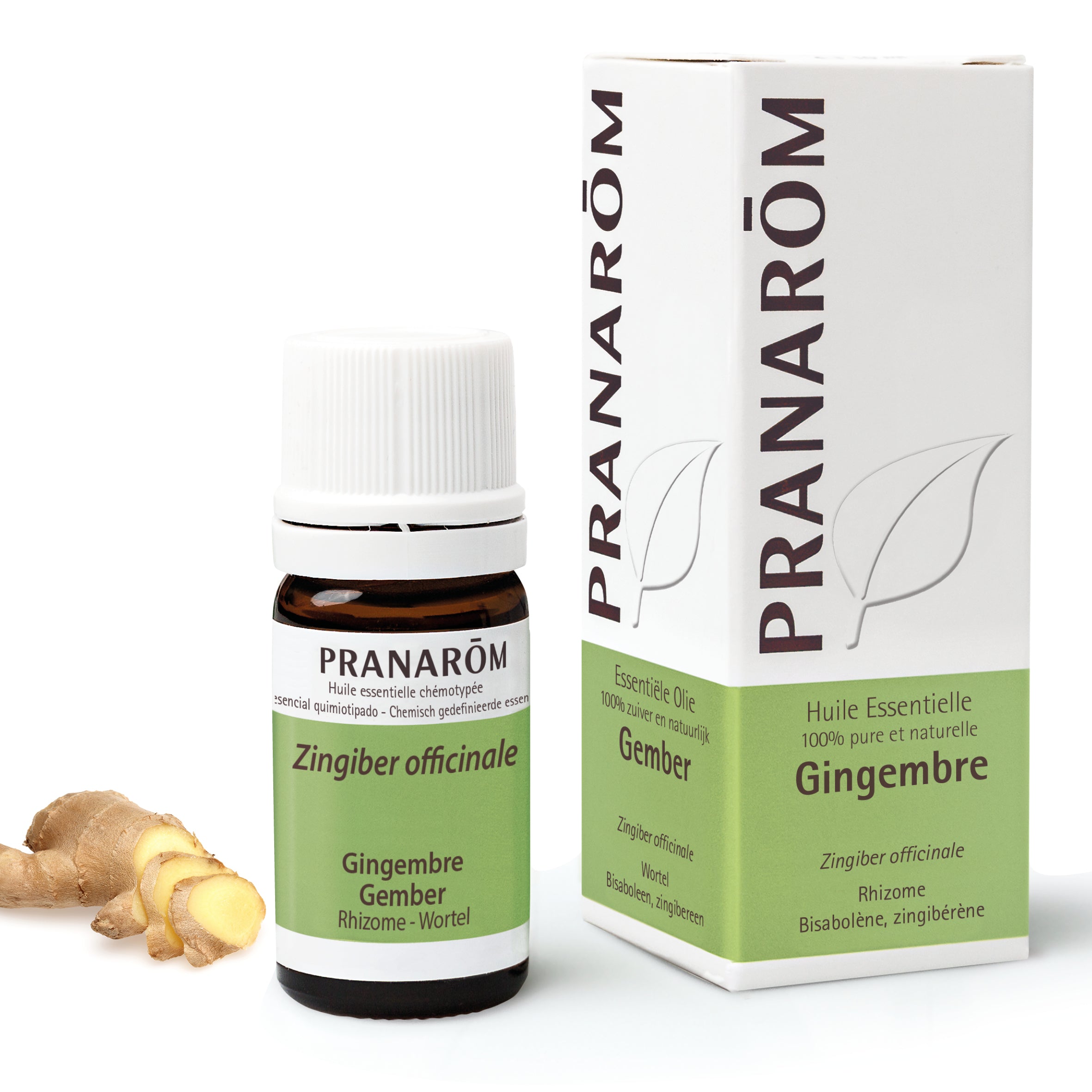 Pranarôm Huile essentielle de Gingembre 5 ml