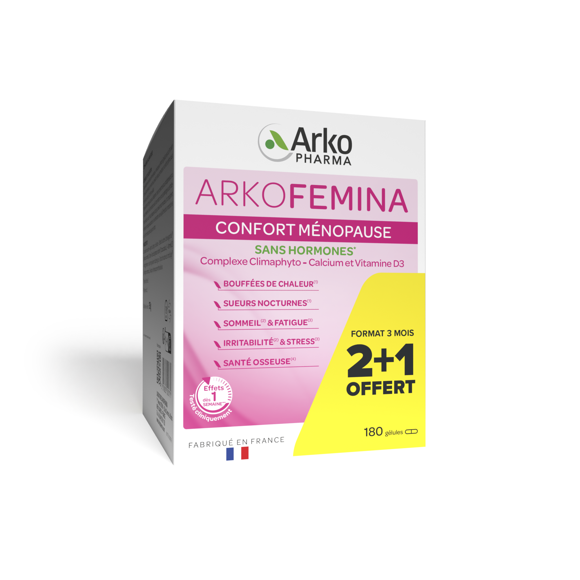 Arkopharma Arkofemina Confort Ménopause - 2 mois + 1 mois offert