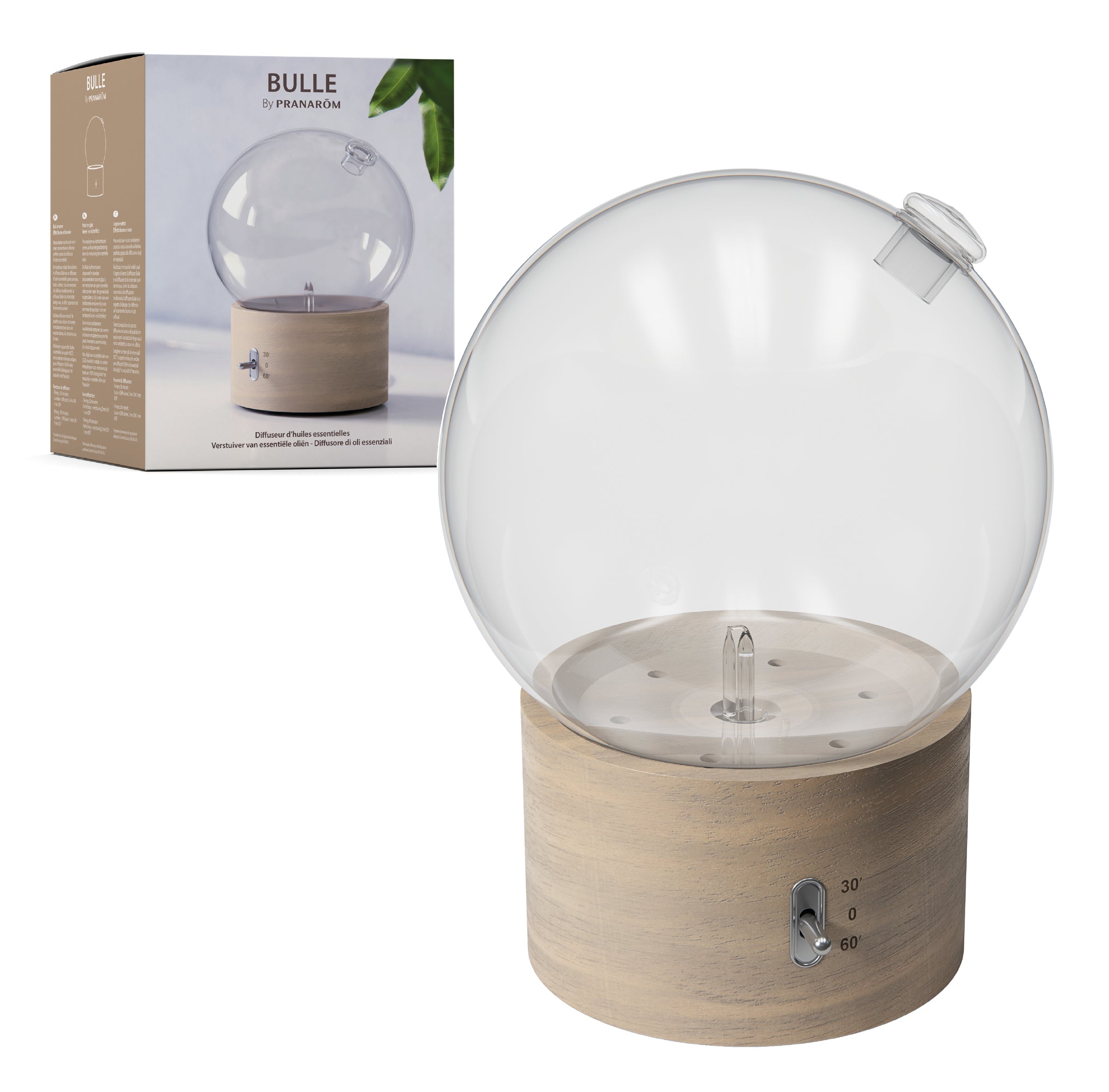 Pranarôm Diffuseur d'Huiles Essentielle Bulle