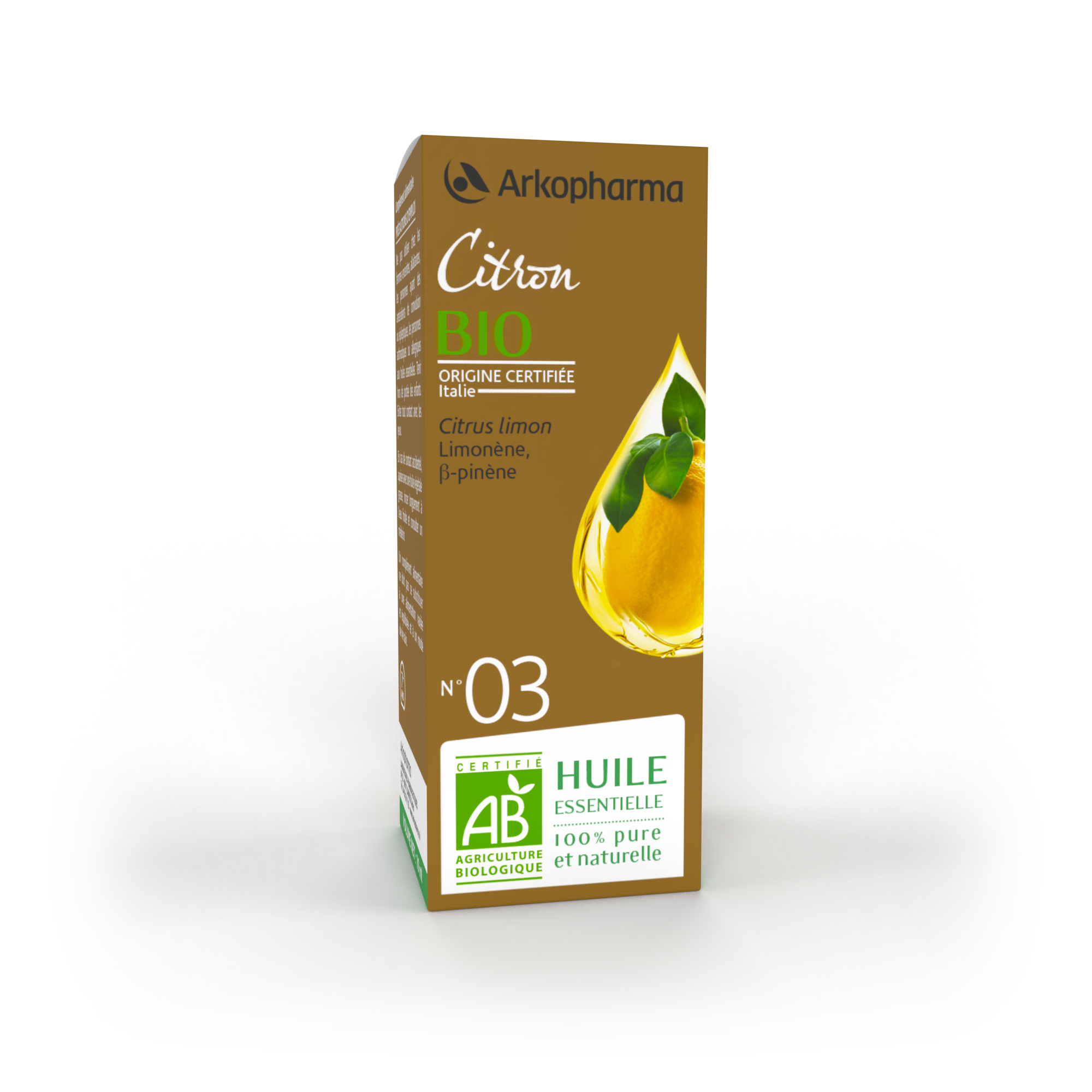 Arkopharma Huile essentielle de Citron BIO 10 ml