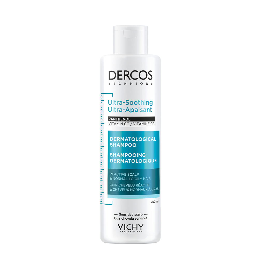 Vichy Dercos Dercos Shampooing Ultra Apaisant - Cheveux Normaux À Gras 200 ml