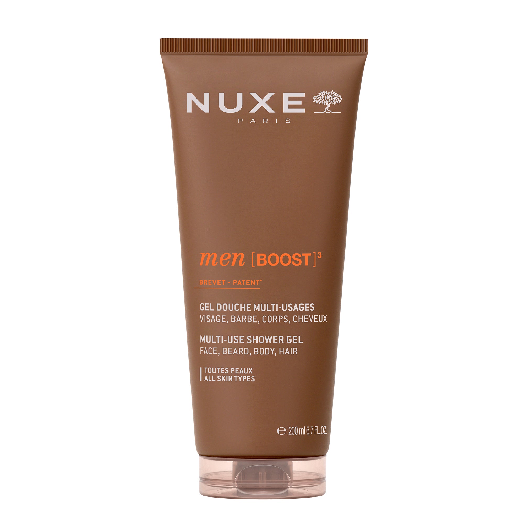 Nuxe Gel Douche Multi-Usages Visage, Barbe, Corps, Cheveux 200 ml