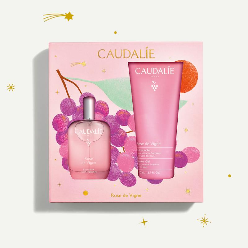 Caudalie Coffret Eau Fraîche Rose de Vigne
