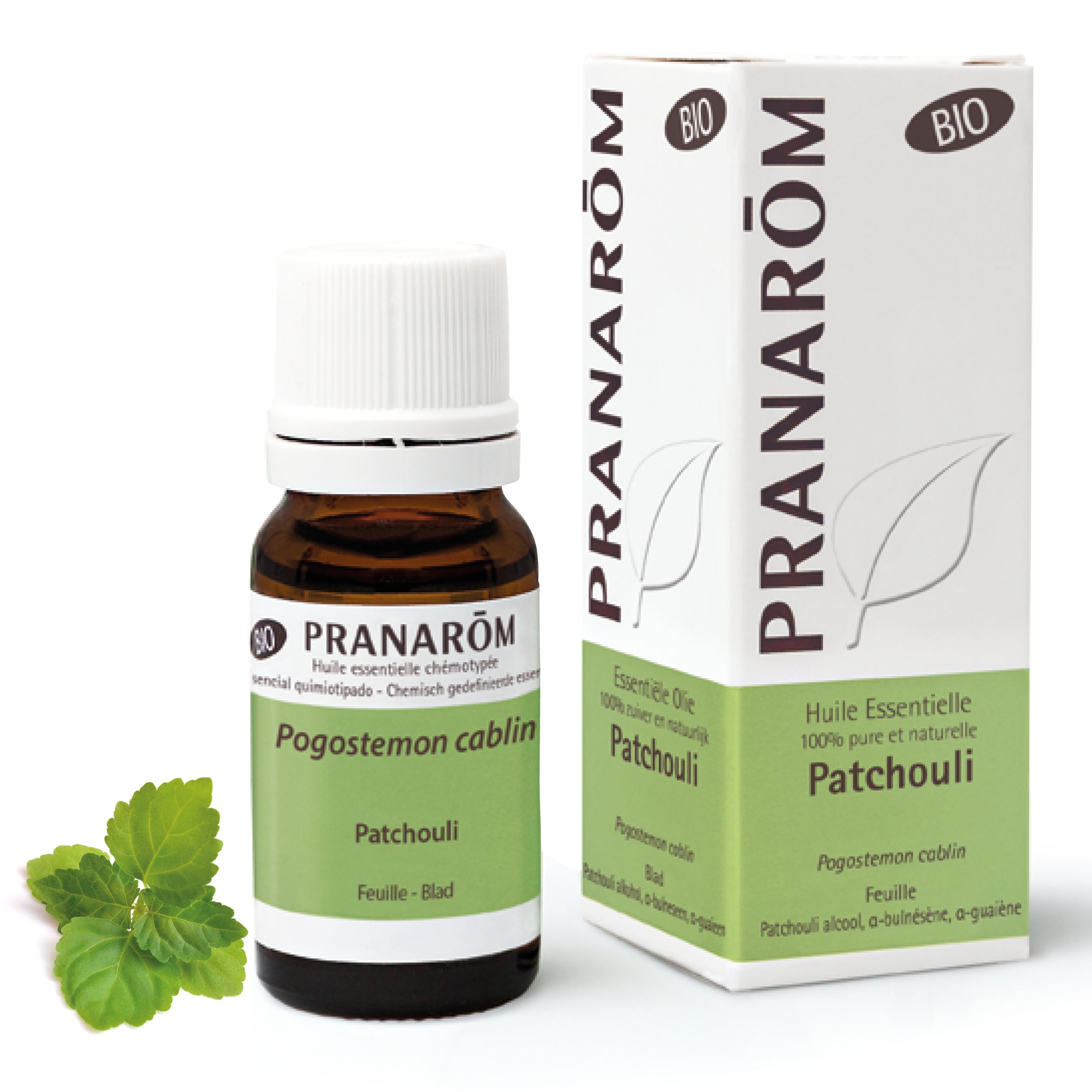 Pranarôm Huile essentielle de Patchouli BIO 10 ml