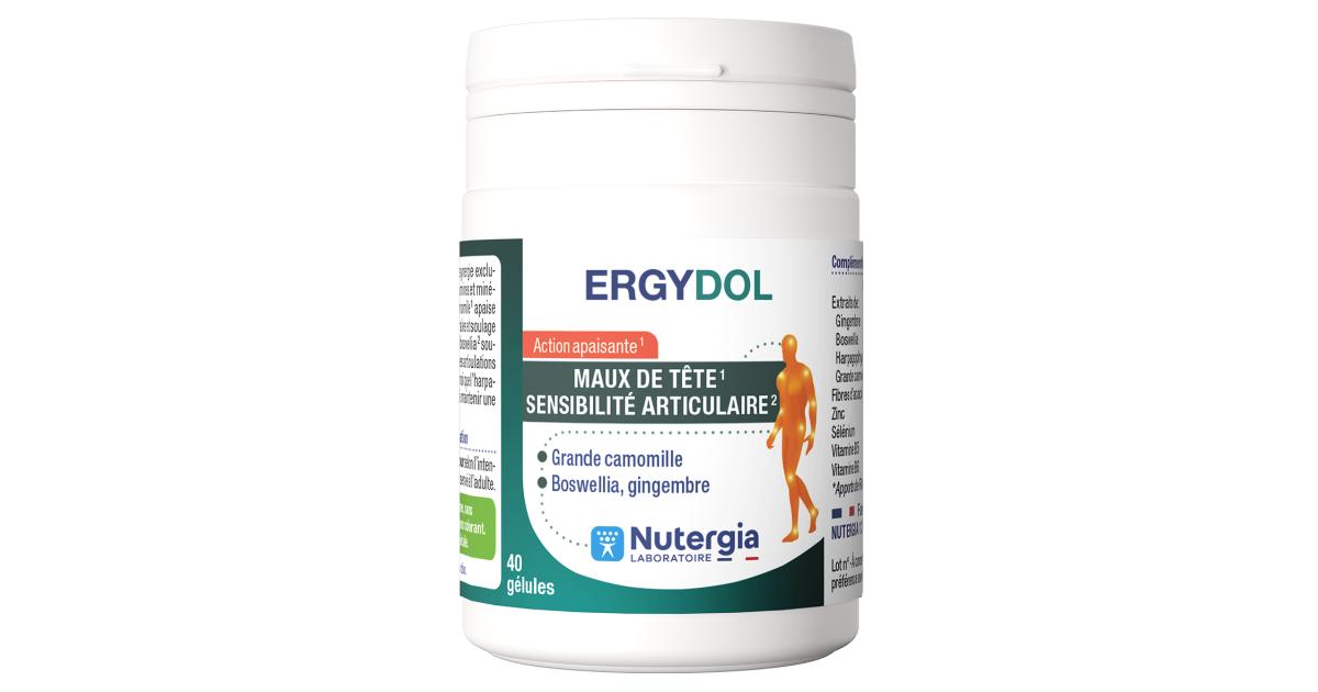 Nutergia Ergydol 40 gélules