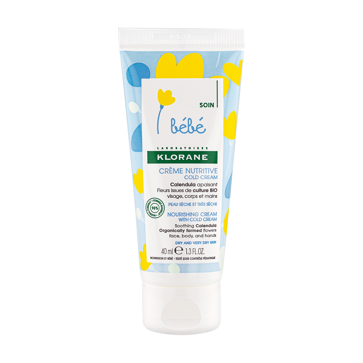 Klorane Crème nutritive au Cold Cream 40 ml