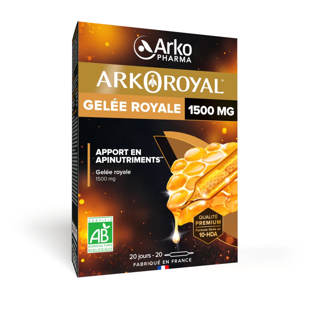 Arkopharma Arkoroyal® Gelée Royale BIO 1500 mg 20 ampoules
