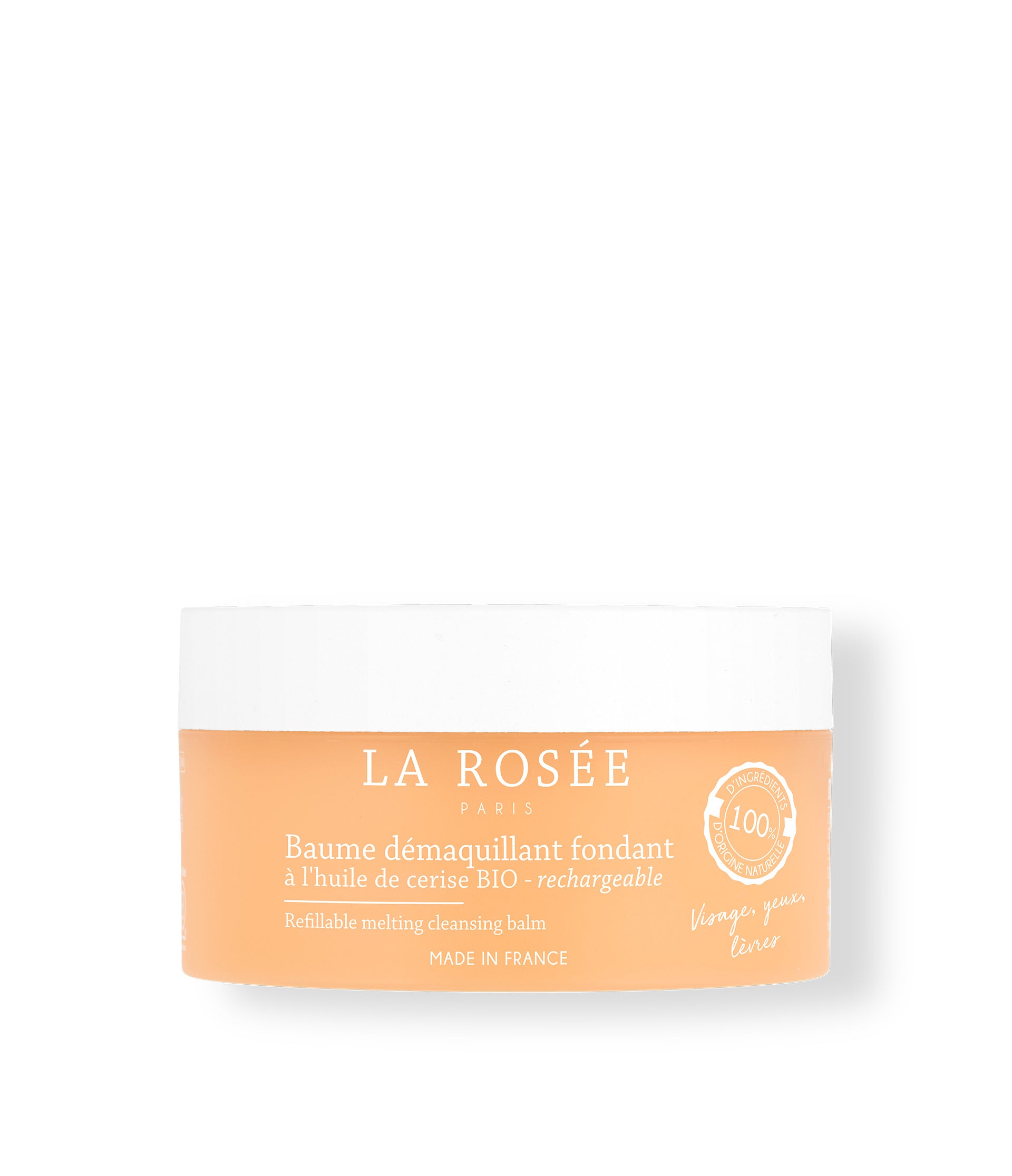 La Rosée Baume démaquillant fondant rechargeable 90 ml