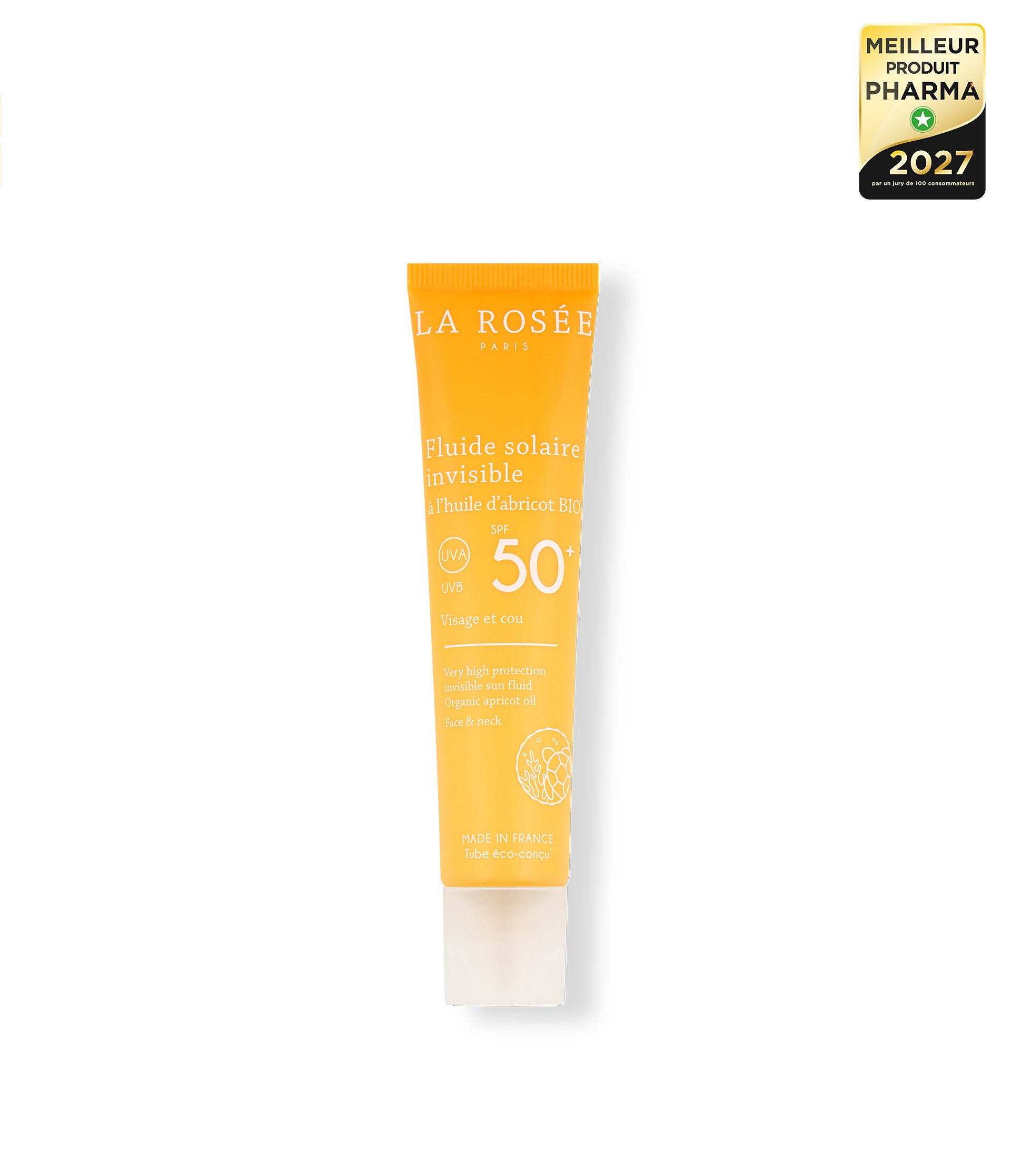 La Rosée Fluide solaire invisible SPF 50+ 40 ml