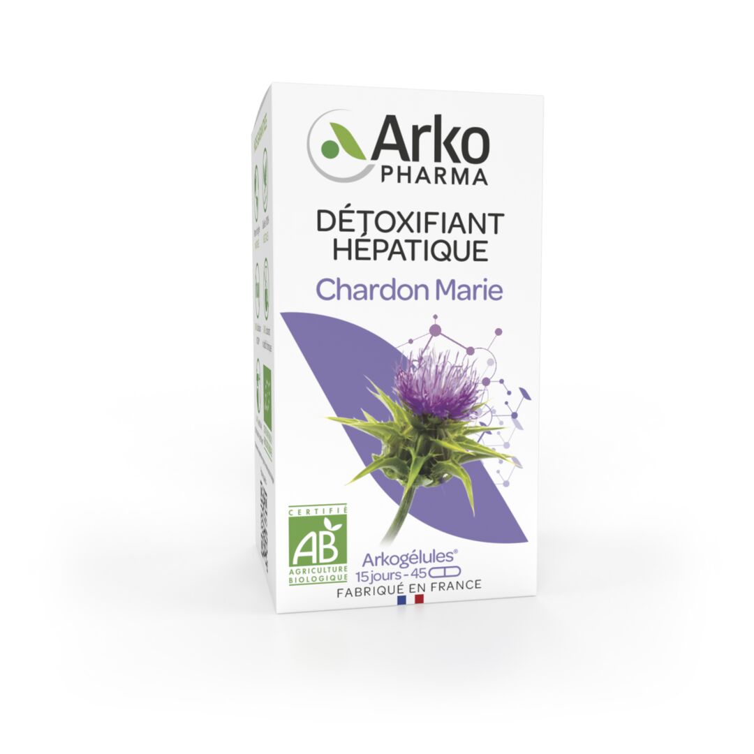 Arkopharma Arkogélules® BIO Chardon Marie 45 gélules
