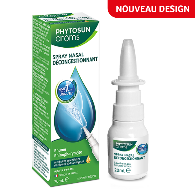 Phytosun Arôms Spray nasal décongestionnant 20 ml