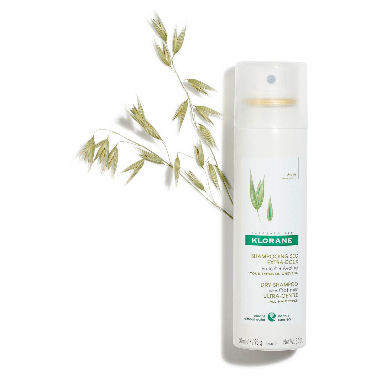 Klorane Shampoing sec au lait d'Avoine