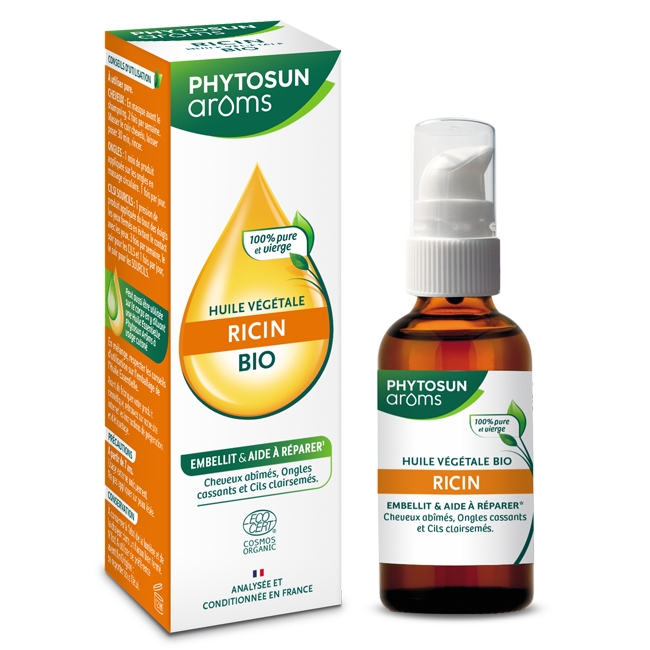 Phytosun Arôms Huile végétale Ricin Bio 50 ml