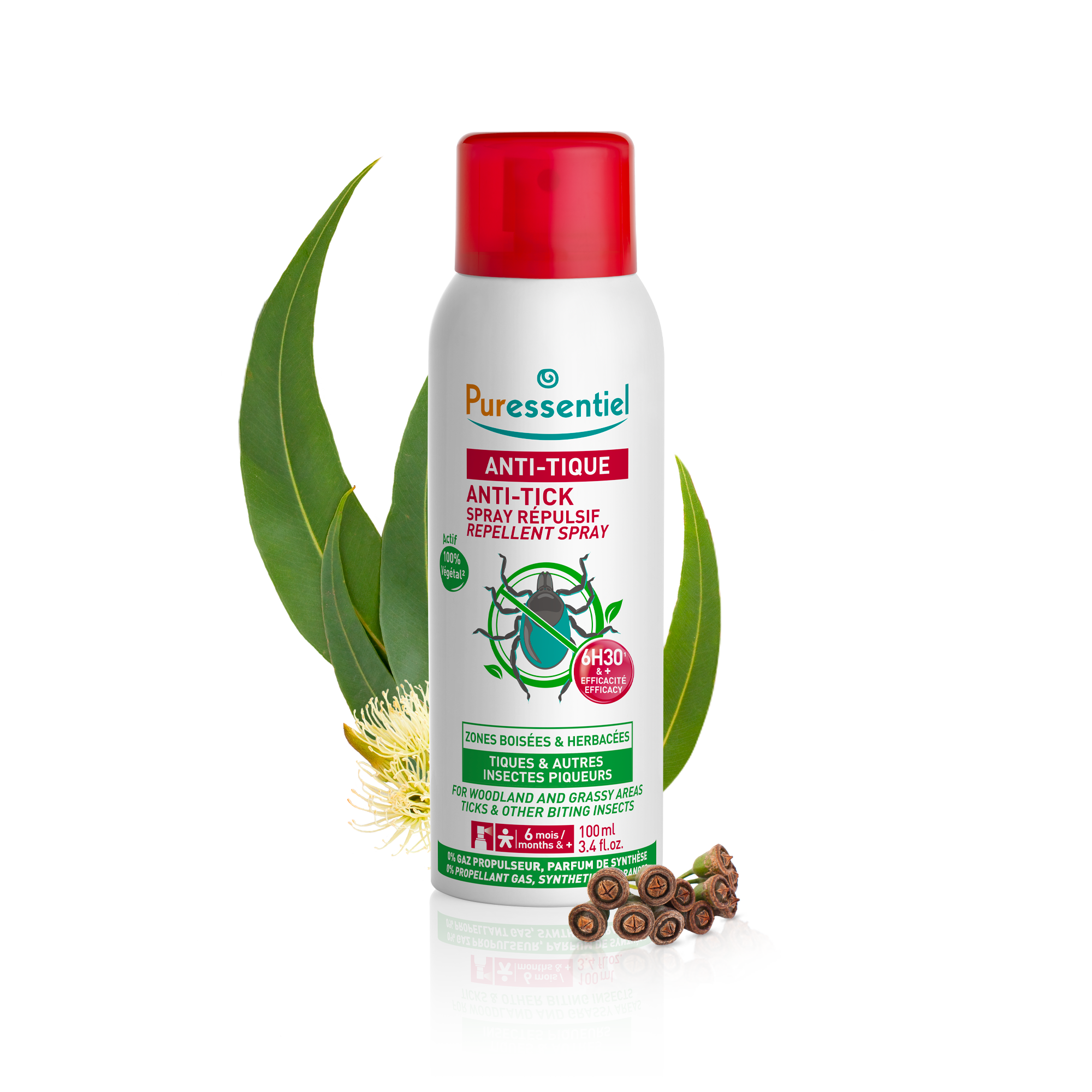 Puressentiel Spray répulsif anti-tique 100 ml