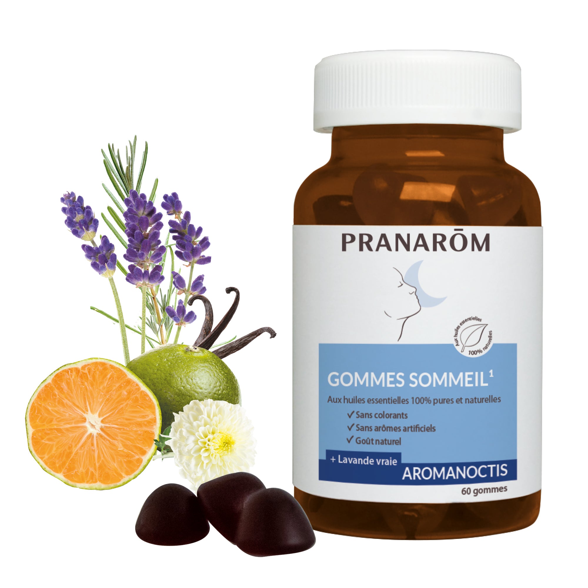 Pranarôm Gommes Sommeil - 60 gommes