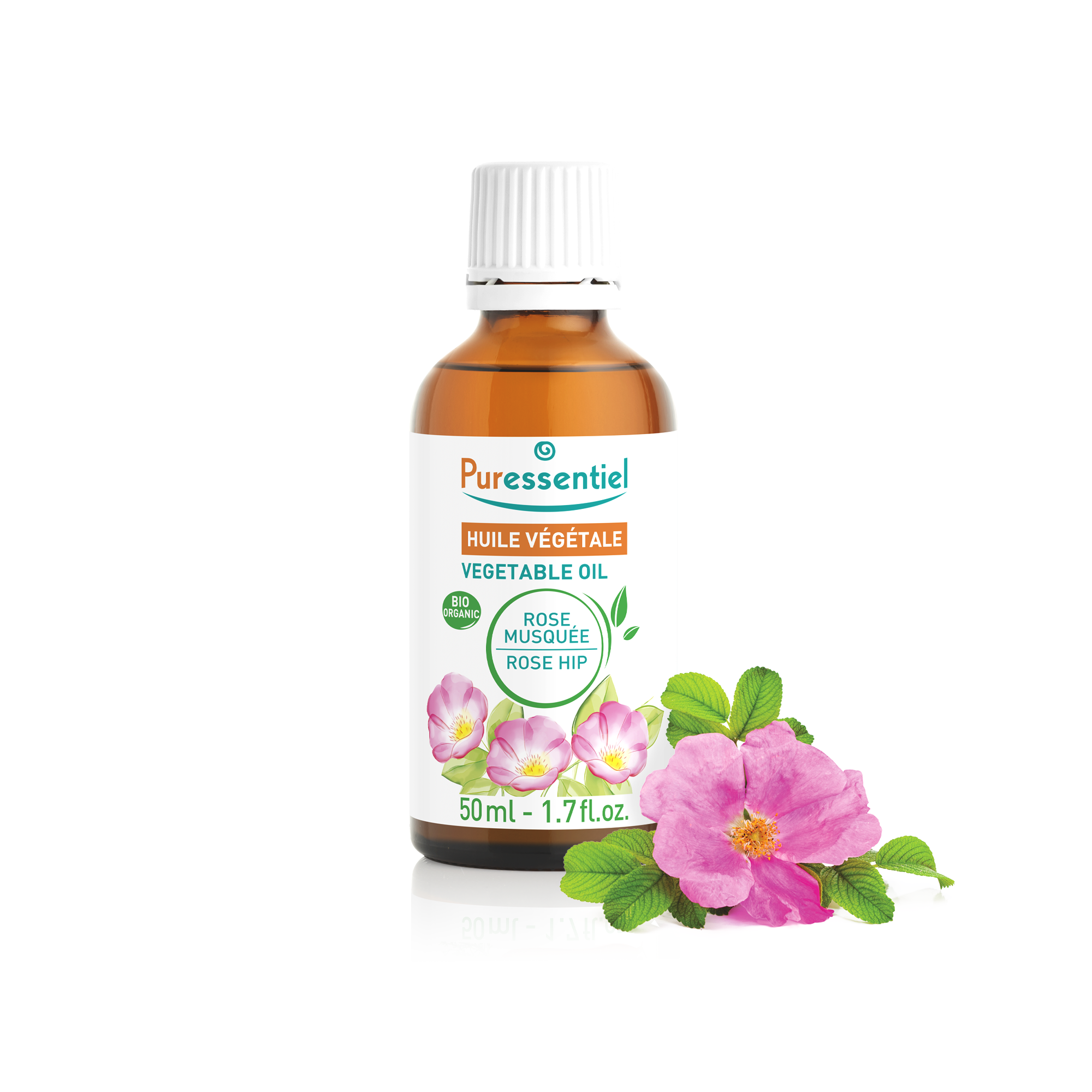Puressentiel Huile végétale BIO Rose musquée 50 ml