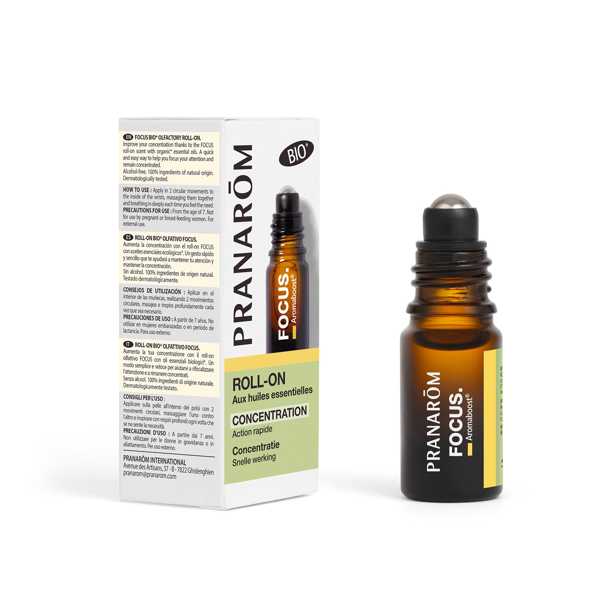 Pranarôm Roll-on Focus BIO
