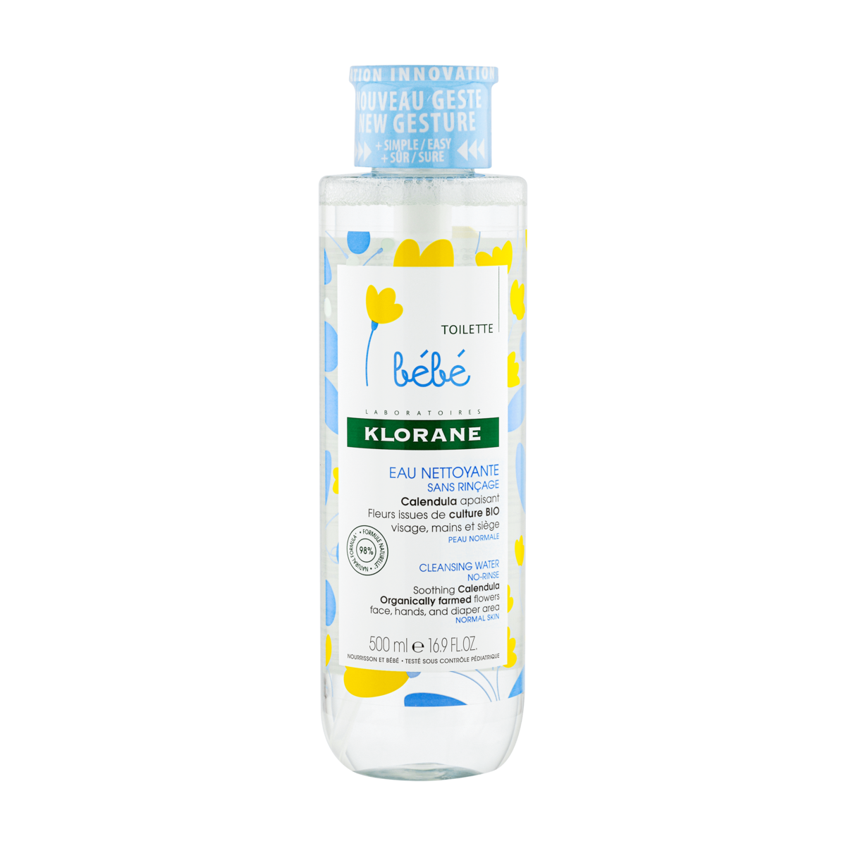Klorane Eau nettoyante bébé