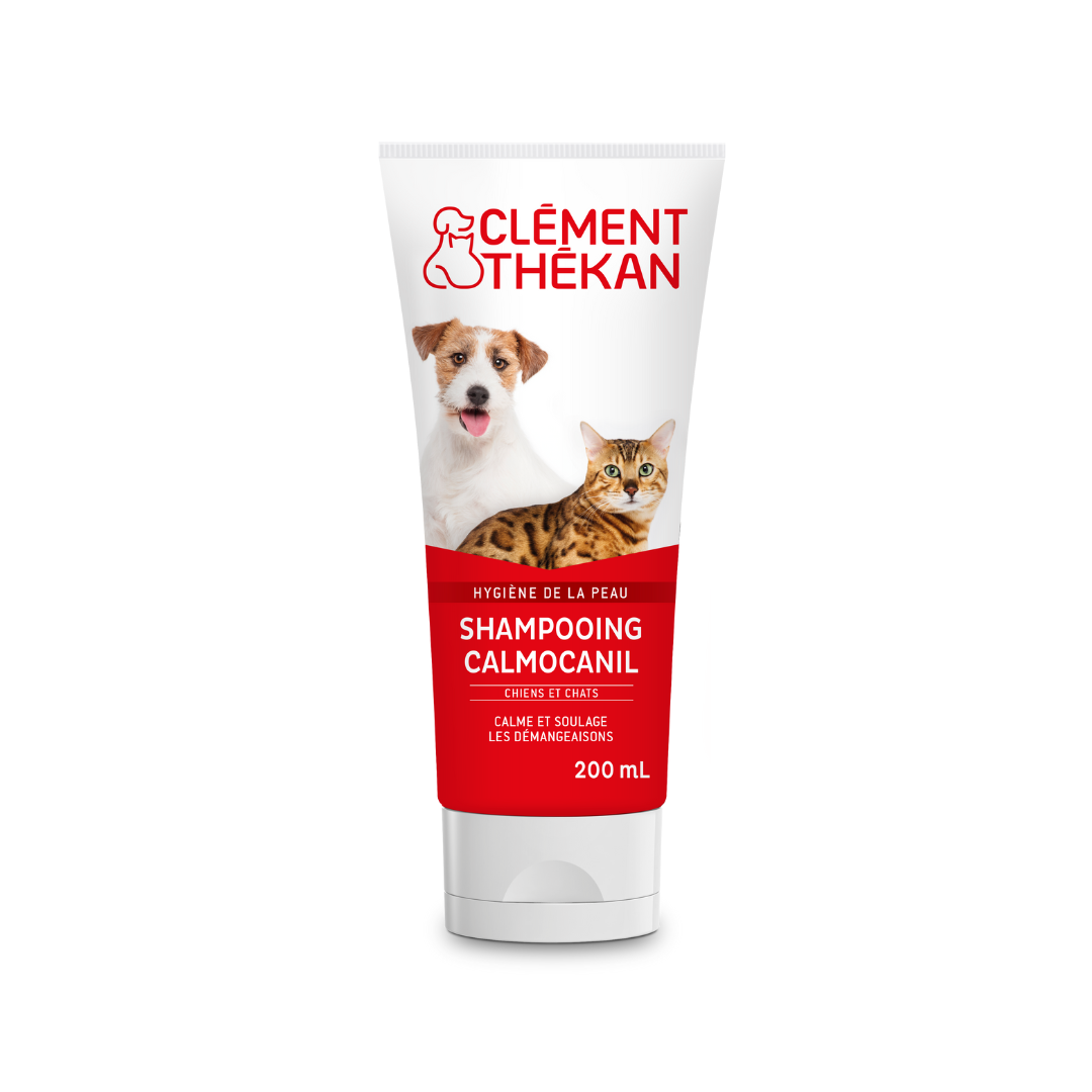 Clément Thékan Calmocanil Shampooing apaisant Chien et chat 200 mL
