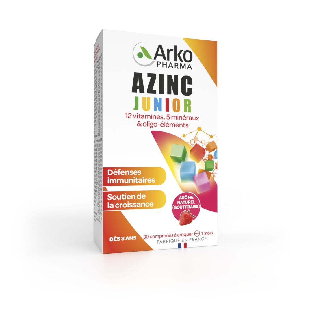 Arkopharma Azinc® Junior 30 comprimés / Fraise